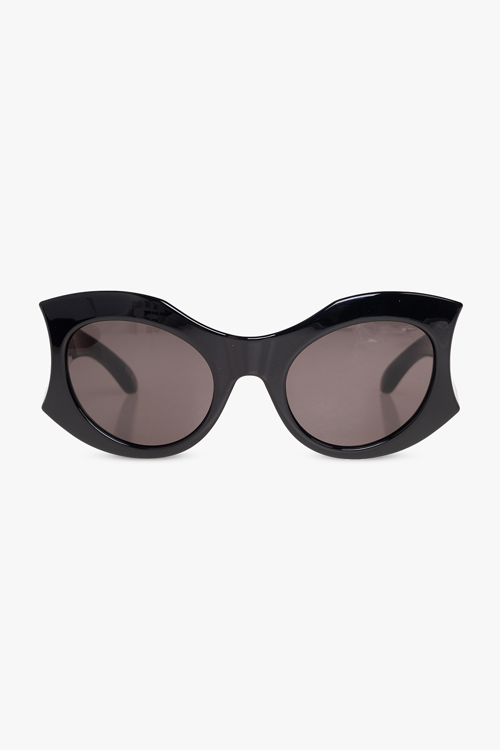 Black 'Hourglass Round' sunglasses Balenciaga